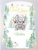 To The One I Love Tatty Teddies On Sledge Design Christmas Card