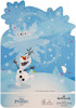 3D Sculpture Birthday Card Disney Frozen Olaf Paper WOW Design