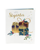 Special Stepsister Luxury Gold Foil Finished Christmas Card