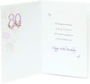 Kathryn White 80th Birthday Greeting Card