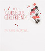 Disney Minnie Mouse Girlfriend Valentine's Day Card