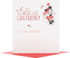 Disney Minnie Mouse Girlfriend Valentine's Day Card