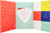 Valentine Card for The One I Love with Detachable Love Note Keepsakes