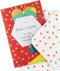 Valentine Card for The One I Love with Detachable Love Note Keepsakes