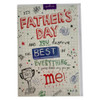 No 1 You Deserve Best Everything Father's Day Card