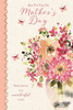 Open Mothers Day Card Vase Of Flowers {dc}