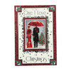 To The One I Love Lovely Couple With Snowy Scene Design Christmas Card