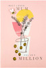 Mum Mother's Day Card Floral with Bee Attachment