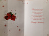 For Daughter In Law Flowers Design Glitter Finished Christmas Card