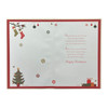 With Love To My Special Fiance Gold Frame Design Christmas Card