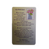 Get Well Soon...Wallet Card (Sentimental Keepsake Wallet / Purse Card) Get Well Soon...Wallet Card (Sentimental Keepsake Wallet / Purse Card)