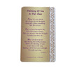 Thinking Of You At This Time Sentimental Keepsake Wallet / Purse Greeting Card