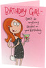 For Girl Cheeky Gag Funny Birthday Card