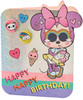 Disney Minnie Mouse Sparkling Holographic Birthday Card