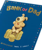 Boofle Bank Of Dad Father's Day Card