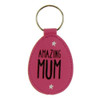 Eggcellent Pink Keyring "Amazing Mum"