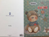 Teddy Design 1st Birthday Card Boy Large 