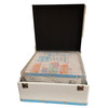 Blue Eyed Sun New Home Cream Leatherette Storage Boxes Set of Two Keepsake Boxes