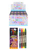 Pack of 4 8cm Mini Halloween Wax Crayons