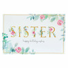Simply Traditional Sister Birthday Card