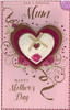 Special Mum 8 Page Insert Heart Design Luxury Mother's Day Card