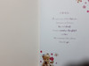 For A Special Mum Teddy Design 8 Page Insert Luxury Mother's Day Card