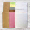 Pack of 50 9x7" Kraft Paper Exercise Book Covers by Janrax