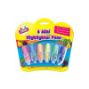 Just Stationery Scented Mini Highlighter (Pack of 6)