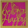 Birthday Card with Butterfly Design Friendship 