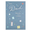 Dad Birthday Card with Foil Finish