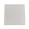 Pack of 10 10x10cm Blank White Flat Stretched Board Art Canvases By Janrax
