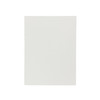 Pack of 10 18x24cm Blank White Flat Stretched Board Art Canvases By Janrax