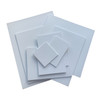 Pack of 10 30x30cm Blank White Flat Stretched Board Art Canvases By Janrax
