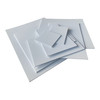Pack of 10 30x30cm Blank White Flat Stretched Board Art Canvases By Janrax