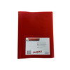 Pack of 50 9x7" Frosted Red Exercise Book Covers