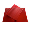 Pack of 50 9x7" Frosted Red Exercise Book Covers