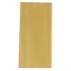 Gold Metallic Crepe Paper Folded 1.5m x 50cm