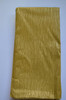 Gold Metallic Crepe Paper Folded 1.5m x 50cm