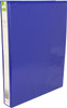 A4 Blue 25mm 4D Presentation Ring Binder