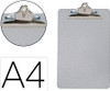 Grey Metal Foolscap Clipboards by Q-Connect