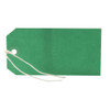 Pack of 1000 120x60mm Green Strung Tags
