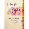 I Love You And I Feel So Lucky Blue Mountain Range Card