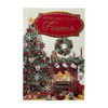With Love To My Fiance Amazing Decorated Room Design Christmas Card