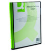 A4 20 Pocket Presentation Display Black Book