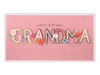 Grandma 3D Typography Birthday Card
