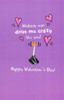 One I Love Go Steady On Gearstick Naughty Valentine's Day Card Funny Cards {DC}