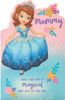 Sofia The First Birthday Card for Mummy