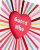 Secret Admirer Guess Who? Valentine's Card