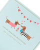 Sausage Dog Design Boyfriend Valentine's Day Card