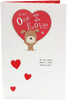 3D One I Love Pop Up Cute Lots of Woof Dog Valentine's Day Card